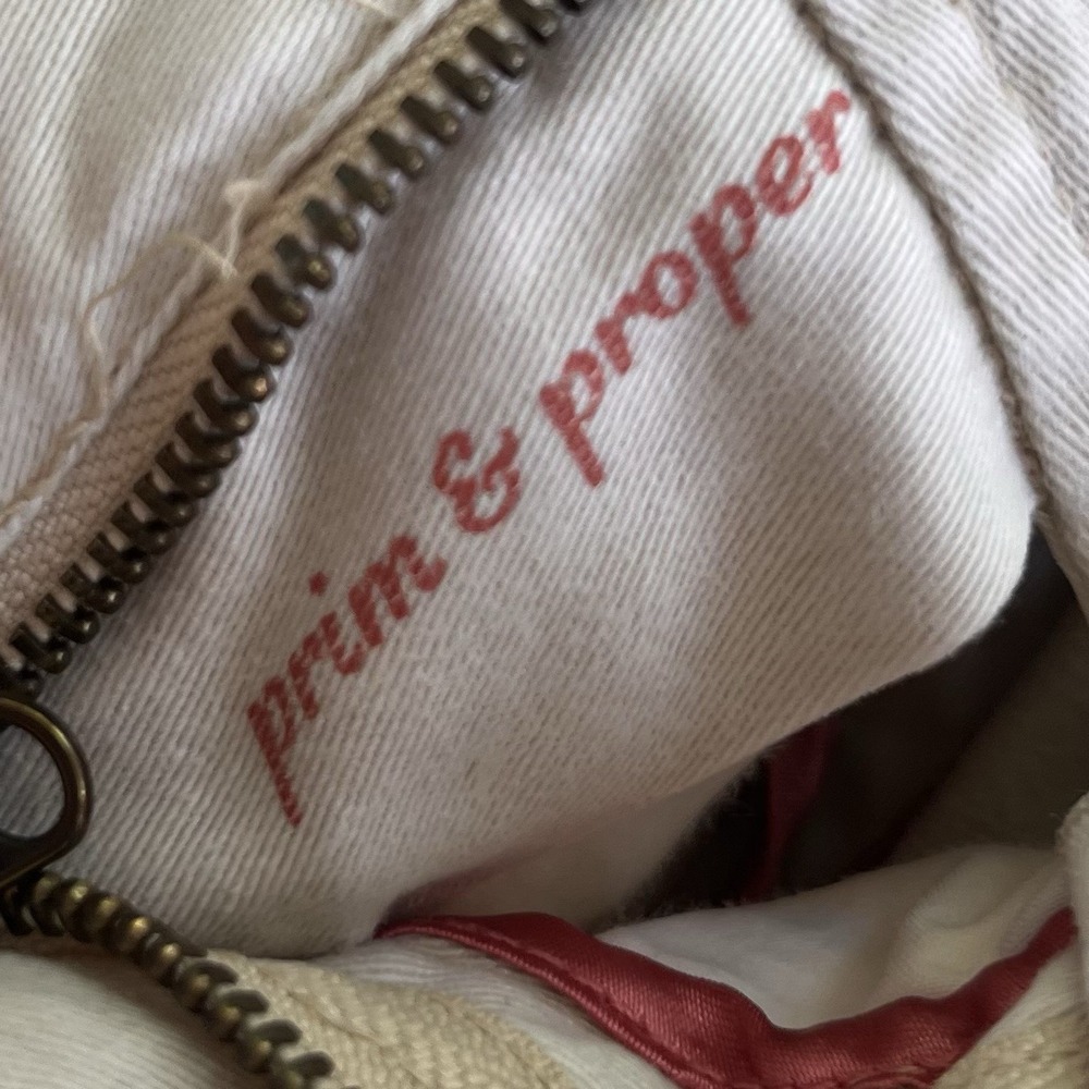 Vintage Y2K Abercrombie Fitch Low Rise Khaki Flare Pants 6 Long Tan Preppy - Picture 12 of 13